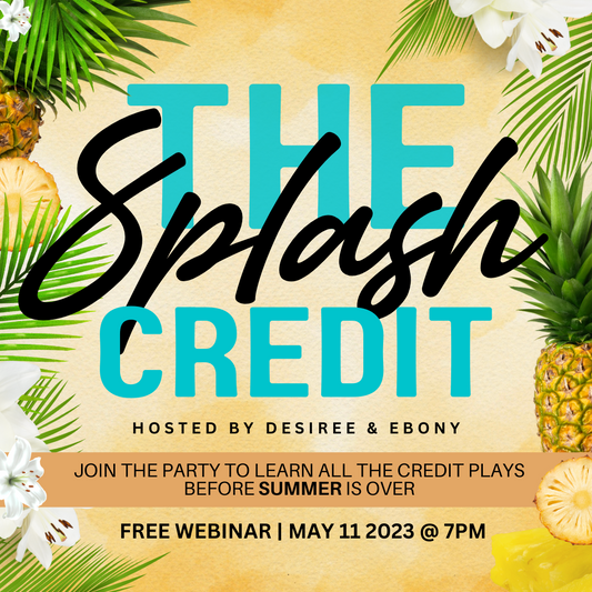 The Splash Credit Webinar!