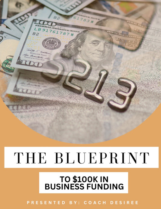 The BLUEPRINT To A 100k In Business Funding