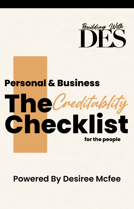 FREE Business Credit Checklist